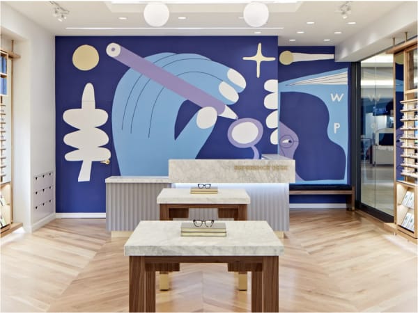 Warby Parker store