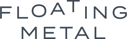 Text: Floating Metal