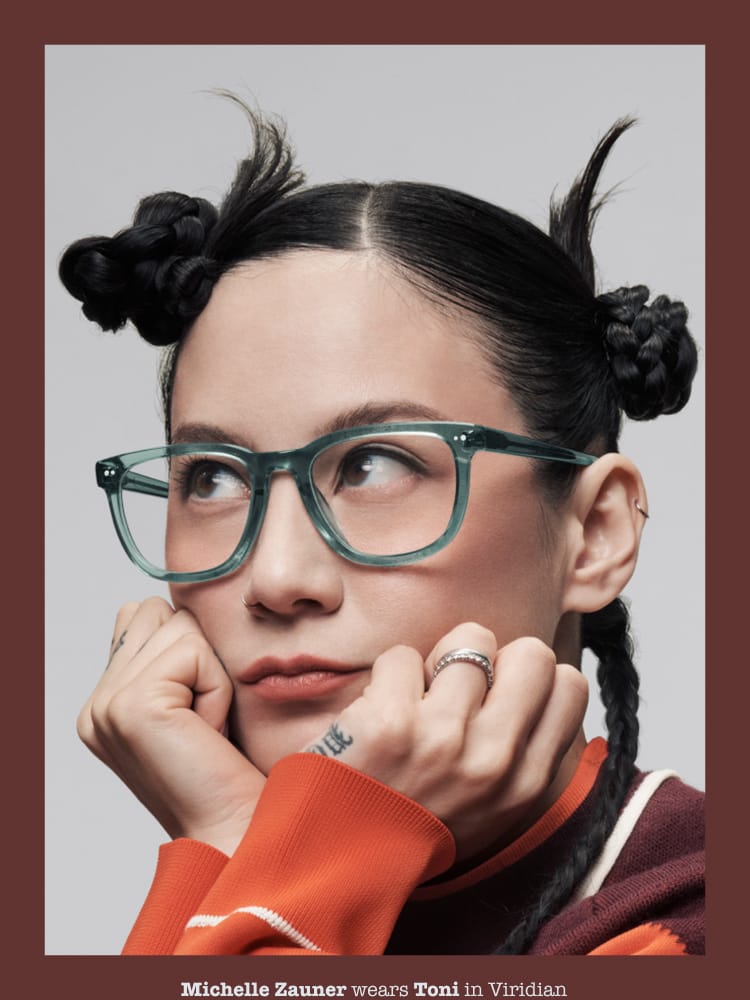 Girl Posing with Head Resting on Hands