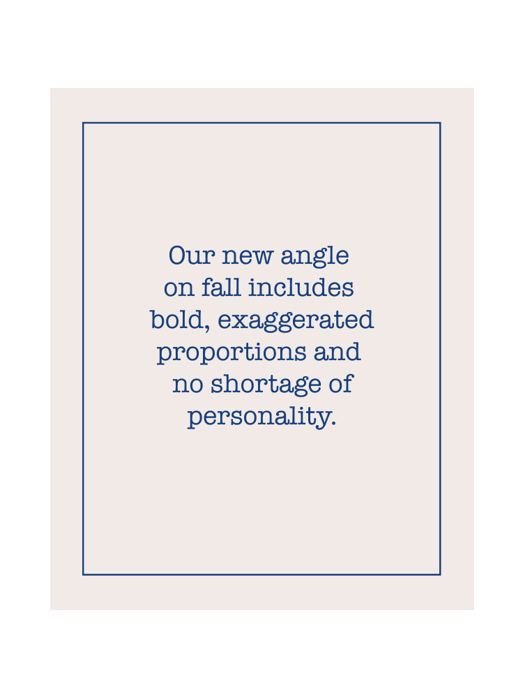 Text on the new angle warby parker is taking to approach Fall.