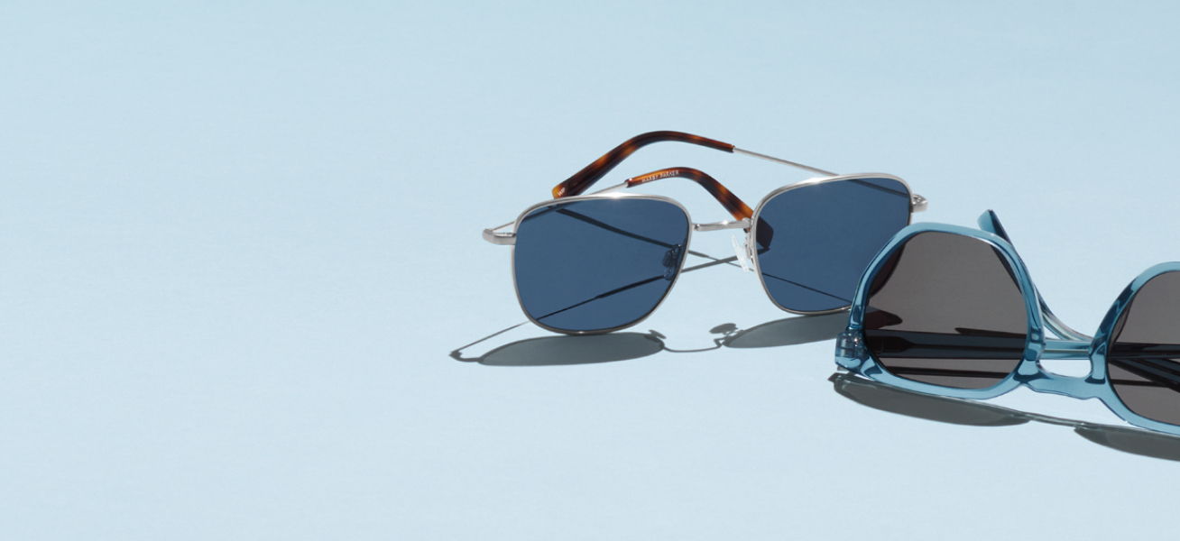 Blue hotsell prescription sunglasses