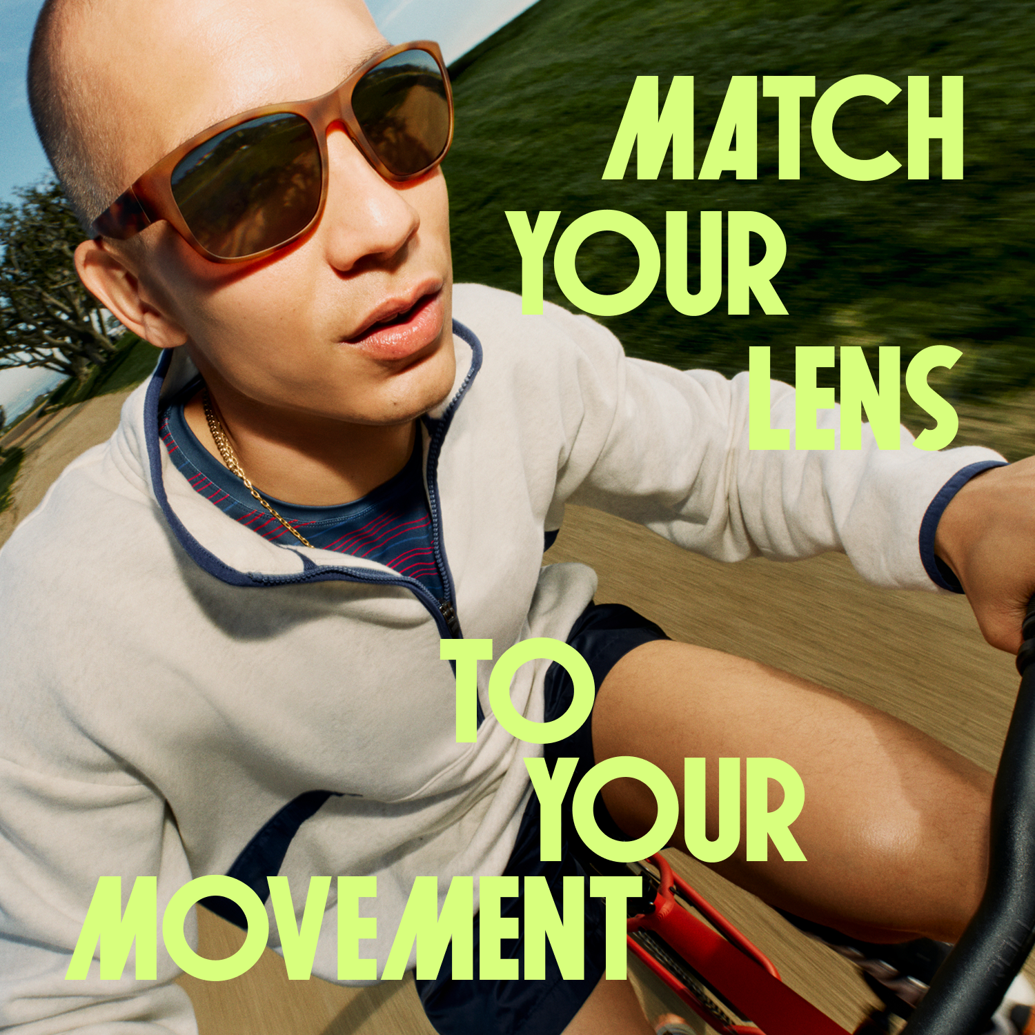 High-tech features meet classic, go-anywhere shapes. It's a new way of seeing performance eyewear.
