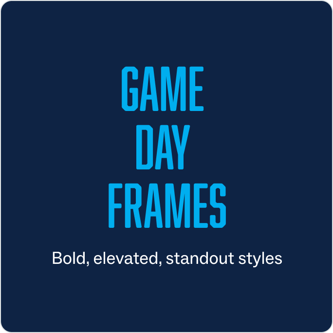 Discover the Game Day Frames collection and see how prescription eyeglasses bring performance and style together on and off the field.