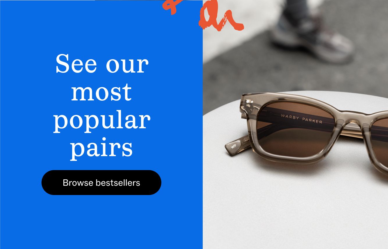 Shop our most popular pairs of sunglasses. Browse bestsellers.