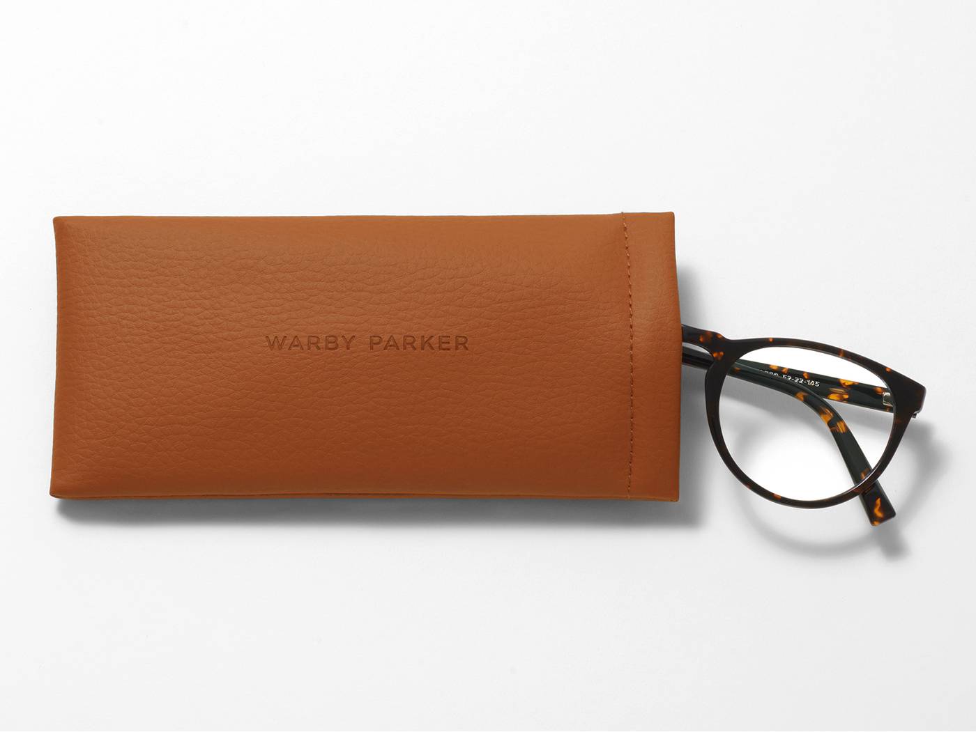 Single Parker Pouch with pair of glasses