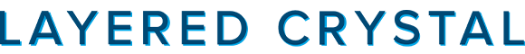 Text: Layered Crystal