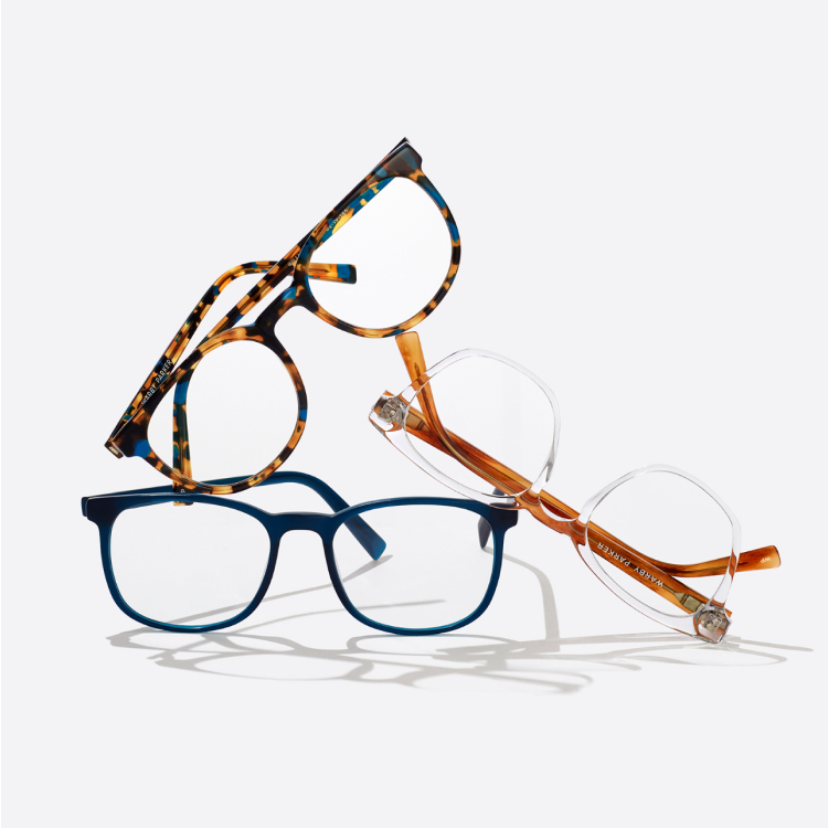 Glasses from Warby Parker