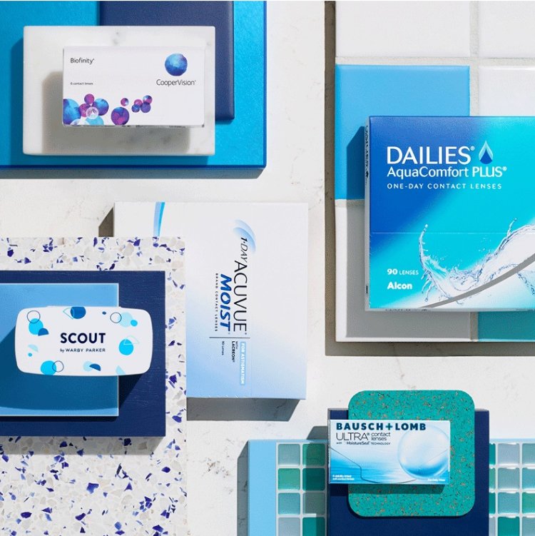 Boxes of contacts