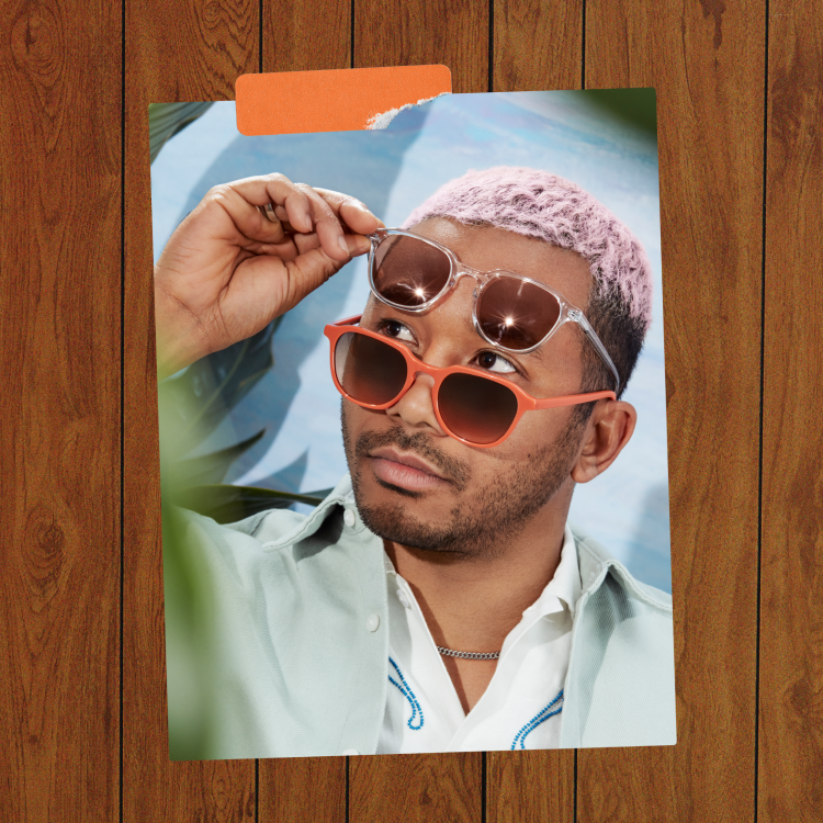 Toro y Moi wearing glasses