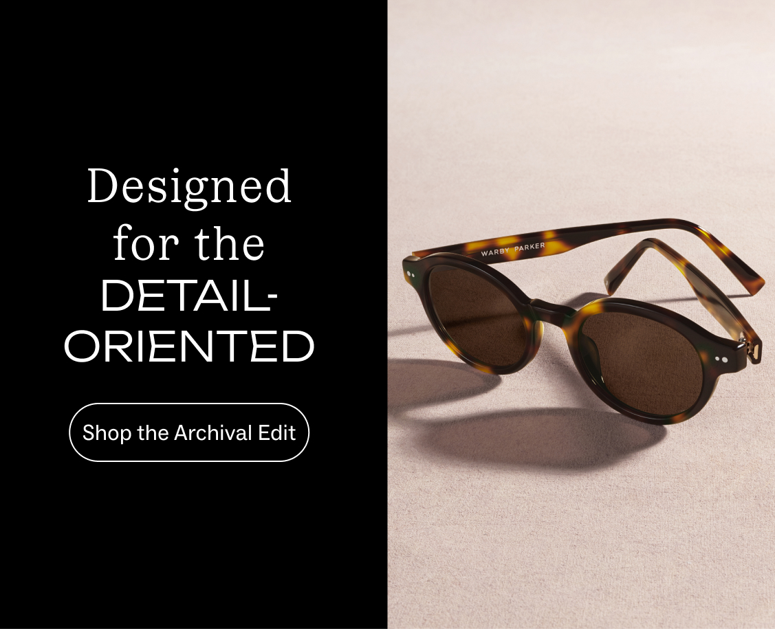 Tortoiseshell sunglasses with brown lenses, designed for the detail-oriented.