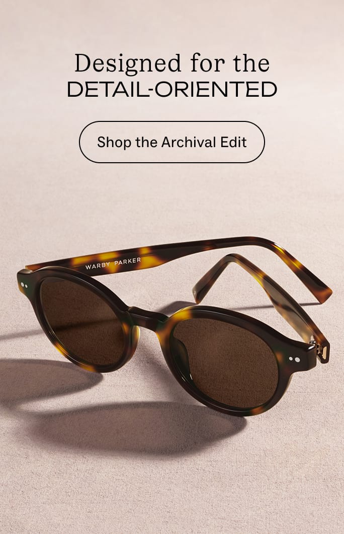 Tortoiseshell sunglasses with brown lenses, designed for the detail-oriented.