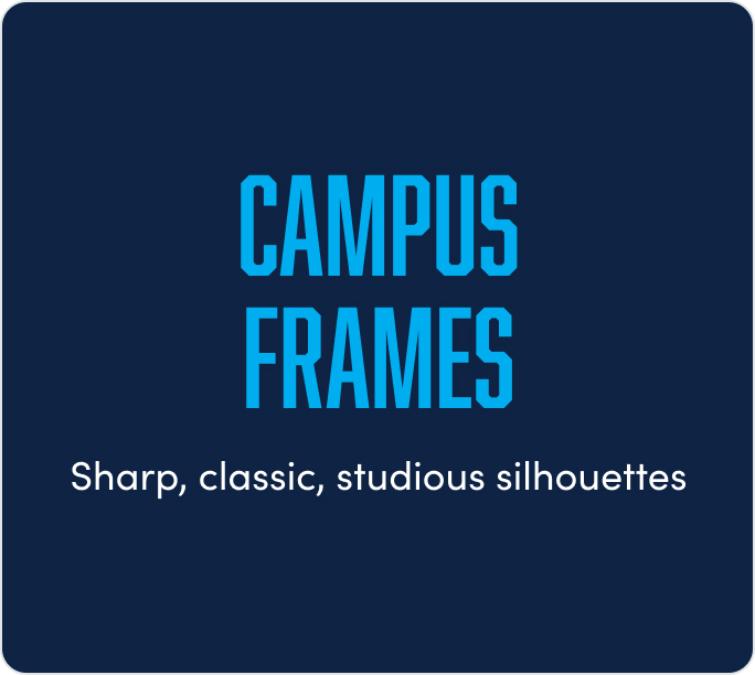Explore the Campus Frames collection with Arch Manning and Warby Parker—classic, studious styles designed for students who want standout prescription eyeglasses.